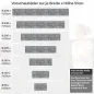 Preview: Küchenrückwand Folie Schiefer Steinoptik Anthrazit Höhe 51cm