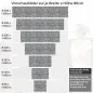 Preview: Küchenrückwand Folie Schiefer Steinoptik Anthrazit Höhe 80cm