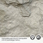 Preview: Küchenrückwand Folie Felsoptik - Stein-Look für Ihre Wohlfühlküche Detailbild 2
