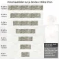 Preview: Küchenrückwand Folie Felsoptik - Stein-Look für Ihre Wohlfühlküche Höhe 51cm