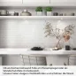 Preview: Küchenrückwand Folie Heller Ziegel-Look - Design, das begeistert Artikelbild 1