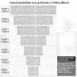 Preview: Küchenrückwand Folie Maueroptik Grau-Weiß - Skandinavisches Flair Höhe 80cm