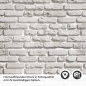 Preview: Küchenrückwand Folie Vintage Ziegeloptik Detailbild 2