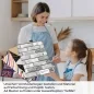 Preview: Küchenrückwand Folie Antike Backstein Struktur A4 Muster