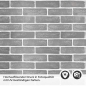 Preview: Küchenrückwand Folie Urbanes Ziegeldesign Detailbild 2