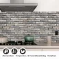 Preview: Küchenrückwand Folie Mauerziegel - Industrial-Stil für Ihre Küche Detailbild 1
