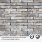 Preview: Küchenrückwand Folie Mauerziegel - Industrial-Stil für Ihre Küche Detailbild 2