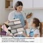 Preview: Küchenrückwand Folie Klinker Riemchen - Robuste Ziegelstein-Optik A4 Muster