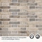 Preview: Küchenrückwand Folie Ziegelmauer - Steinwand im Rustikalem Charme Detailbild 2