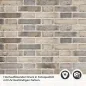 Preview: Küchenrückwand Folie Ziegelmauer - Steinwand im Rustikalem Charme Detailbild 2