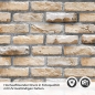 Preview: Küchenrückwand Folie Alte Ziegelstein Mauer Detailbild 2
