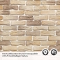 Preview: Küchenrückwand Folie Ziegelsteinoptik Detailbild 2