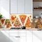 Preview: Küchenrückwand Platte Pizzagenuss Viva Italia Hauptbild 1