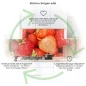 Preview: Küchenrückwand Platte Sommerliche Erdbeeren Produktdetailbild 1: Küchen-Sorgen ade!