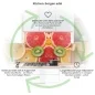 Preview: Küchenrückwand Platte Citrus Fructus Produktdetailbild 1: Küchen-Sorgen ade!