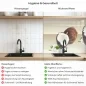 Preview: Küchenrückwand Platte Coconuts Produktdetailbild 2: Hygiene und Gesundheit!
