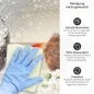 Preview: Küchenrückwand Platte Coconuts Produktdetailbild 3: Reinigung leicht gemacht!