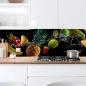 Preview: Küchenrückwand Platte Tropical Fruits Hauptbild 1