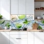 Preview: Küchenrückwand Platte Spritzige Limetten & Minzen Hauptbild 1