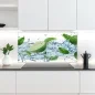 Preview: Küchenrückwand Platte Spritzige Limetten & Eiswürfel Hauptbild 1