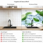 Preview: Küchenrückwand Platte Spritzige Limetten & Eiswürfel Produktdetailbild 2: Hygiene und Gesundheit!