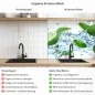 Preview: Küchenrückwand Platte Spritzige Limetten & Eiswürfel Produktdetailbild 2: Hygiene und Gesundheit!