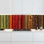 Preview: Küchenrückwand Platte Aromatische Gewürzstreifen Artikelbild 2