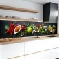 Preview: Küchenrückwand Platte Chili & Gewürze auf Tafel Artikelbild 2