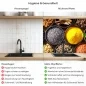Preview: Küchenrückwand Platte Schälchen voller Würze Produktdetailbild 2: Hygiene und Gesundheit!