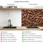Preview: Küchenrückwand Platte Coffee Beans Produktdetailbild 2: Hygiene und Gesundheit!