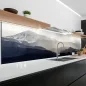Preview: Küchenrückwand Platte Dezente Berglandschaft Hauptbild 1