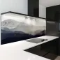 Preview: Küchenrückwand Platte Dezente Berglandschaft Artikelbild 2