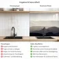 Preview: Küchenrückwand Platte Dezente Berglandschaft Produktdetailbild 2: Hygiene und Gesundheit!