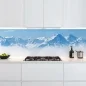 Preview: Küchenrückwand Platte Berge im Eisigem Gletscher Artikelbild 1