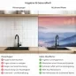 Preview: Küchenrückwand Platte Morgentlicher Bergblick im Nebel Produktdetailbild 2: Hygiene und Gesundheit!