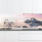Preview: Küchenrückwand Platte Verschneite Bergspitze Artikelbild 2