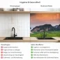 Preview: Küchenrückwand Platte Idyllische Landschaft Produktdetailbild 2: Hygiene und Gesundheit!