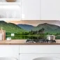 Preview: Küchenrückwand Platte Landschaft im Abendrot Hauptbild 1