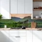 Preview: Küchenrückwand Platte Landschaft im Abendrot Artikelbild 2