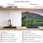 Preview: Küchenrückwand Platte Landschaft im Abendrot Produktdetailbild 2: Hygiene und Gesundheit!