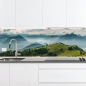 Preview: Küchenrückwand Platte Landschaft im Nebel Artikelbild 2