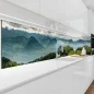 Preview: Küchenrückwand Platte Landschaft im Nebel Artikelbild 1