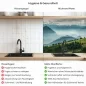 Preview: Küchenrückwand Platte Landschaft im Nebel Produktdetailbild 2: Hygiene und Gesundheit!