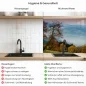 Preview: Küchenrückwand Platte Weite Weide Produktdetailbild 2: Hygiene und Gesundheit!