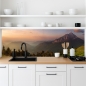 Preview: Küchenrückwand Platte Landschaft im Sonnenuntergang Artikelbild 2