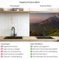 Preview: Küchenrückwand Platte Landschaft im Sonnenuntergang Produktdetailbild 2: Hygiene und Gesundheit!