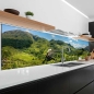 Preview: Küchenrückwand Platte Zugreise im Grünen Tal Hauptbild 1