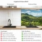 Preview: Küchenrückwand Platte Zugreise im Grünen Tal Produktdetailbild 2: Hygiene und Gesundheit!