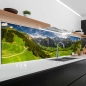 Preview: Küchenrückwand Platte Wanderwege im Grünen Tal Artikelbild 1