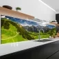 Preview: Küchenrückwand Platte Wanderwege im Grünen Tal Artikelbild 1